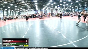 115 lbs Rd# 1 9:00am Friday - Cannon Driscoll, Mat Assassins vs Lucas Gandy, Crass Trained