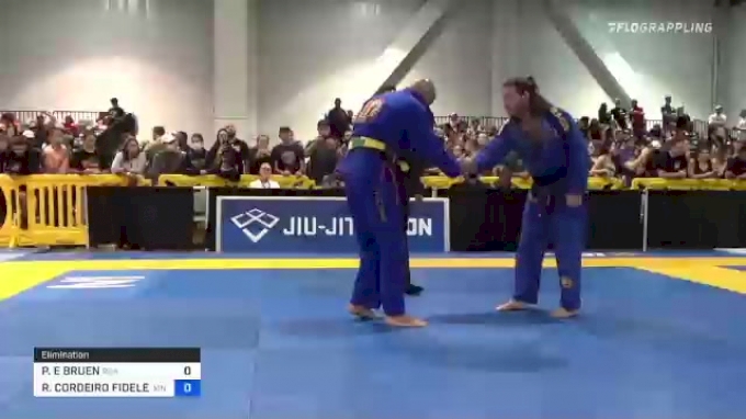 PATRICK E BRUEN vs RAFAEL CORDEIRO FIDELES 2021 World Master IBJJF  Jiu-Jitsu Championship