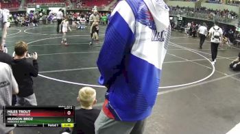 55 lbs Cons. Semi - Hudson Broz, Nebraska Boyz vs Miles Trout, The Best Wrestler