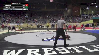 113 lbs Champ. Round 1 - Zaq Abdi, Conner vs Deacon Cano, Great Crossing