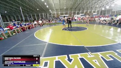 113 lbs Quarterfinals (8 Team) - Greysen Packer, Idaho vs Anthony Easterling, Arkansas