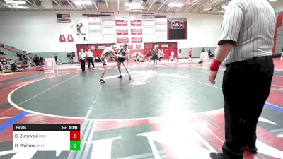 197 lbs Final - Brock Zurawski, Rider University vs Hayden Walters, UNATT - Michigan