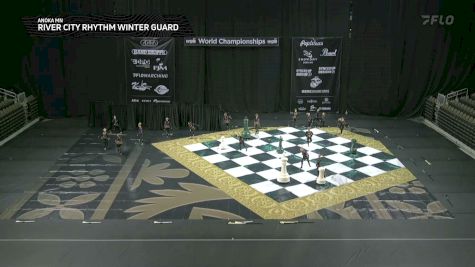 River City Rhythm Winter Guard "Anoka MN" at 2026 WGI Guard World Championships