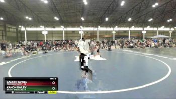 59 lbs Round 1 (4 Team) - Kanon Bailey, Big Cat Wrestling vs Caesyn Sewel, Team Northwest