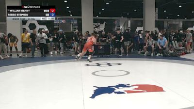 74 kg Champ. Rd Of 128 - William Denny, Wolfpack RTC/ Titan Mercury Wrestling Club vs Reese Stephen, Golden One RTC