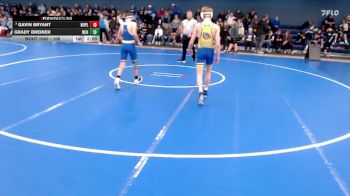 106 lbs Round 1 - Gavin Bryant, North Platte vs Grady Breiner, Norton Community HS