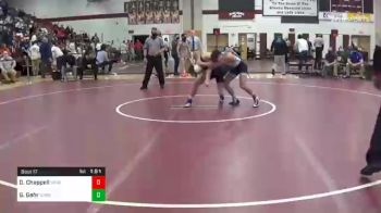 132 lbs Quarterfinal - Dylan Chappell, Seneca Valley vs Garrett Gehr, Garden Spot