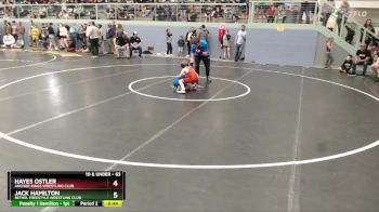 63 lbs Cons. Round 3 - Jack Hamilton, Bethel Freestyle Wrestling Club vs Hayes Ostler, Anchor Kings Wrestling Club