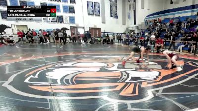126 lbs Champ. Round 1 - Axel Padilla Jorda, Lincoln vs Dylan Naylor, Scripps Ranch