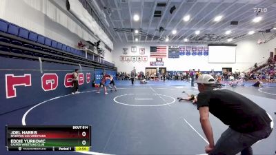 92 lbs Cons. Round 2 - Joel Harris, Riverton USA Wrestling vs Eddie Yurkovic, Casper Wrestling Club