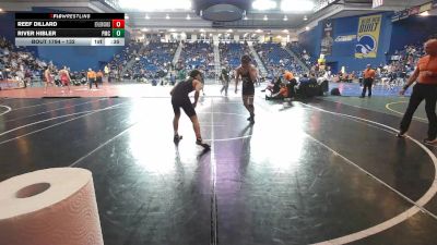 132 lbs Cons. Round 5 - River Hibler, Paramus Catholic vs Reef Dillard, Bethlehem Catholic