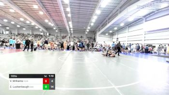 132 lbs Rr Rnd 1 - Vance Williams, Fear The Beard vs Zach Luckenbaugh, Diesel