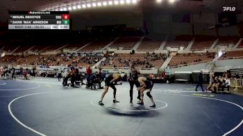 165-D1 Quarterfinal - David `Max` Arneson, Marana High School vs Miguel Dehoyos, Desert Vista High School