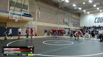 184 lbs Cons. Round 2 - Owen Gudmundson, Simon Fraser (B.C.) vs Joseph Breedlove, Simon Fraser (B.C.)