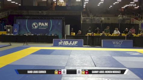 Sammy Abdel Monem Moghazi vs Rand Louis Currier 2026 Pan Jiu Jitsu IBJJF Championship