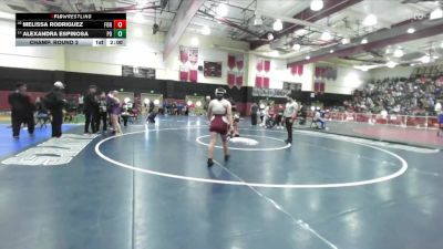 135 lbs Champ. Round 2 - Melissa Rodriguez, Fontana vs Alexandra Espinosa, Palm Desert