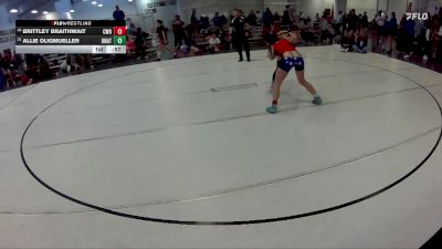 117 lbs Cons. Round 3 - Brittley Braithwait, CWO vs Allie Oligmueller, West Holt