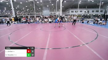 134 lbs Rr Rnd 2 - Luke Jordan, Berks Catholic vs Samuel Rosales, Revival Black