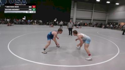 150 lbs Champ. Rd Of 32 - Breyden Buee, MATPAC Wrestling Club vs Hayden Mowrey, Plano Senior High School Wrestling