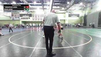 138 lbs Champ. Round 1 - Sebastian Loera, SAN FERNANDO vs Kevin Lopez, SYLMAR