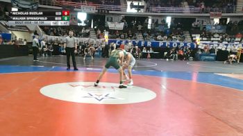 6A 106 lbs Quarterfinal - Nicholas Buzilan, Gulf Shores vs Walker Springfield, Mountain Brook
