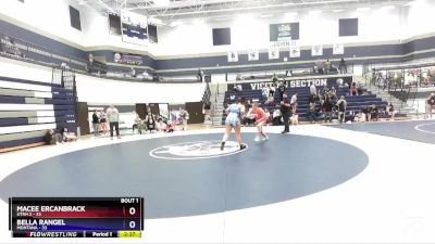 190 lbs Finals (2 Team) - Macee Ercanbrack, Utah 2 vs Bella Rangel, Montana