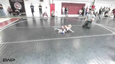 37 lbs Rr Rnd 2 - Owen Harader, Ponca City Wildcat Wrestling vs Colt Manuel, Blackwell Wrestling Club