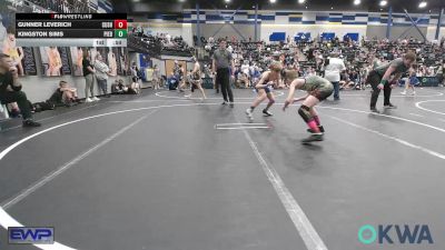 80 lbs Consi Of 4 - Gunner Leverich, Cushing vs Kingston Sims, Piedmont