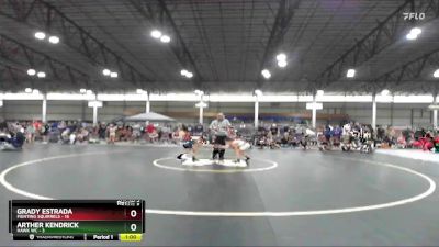 71 lbs Round 3 (4 Team) - Grady Estrada, Fighting Squirrels vs Arther Kendrick, Hawk WC