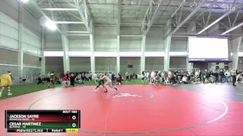 120 lbs Champ. Round 3 - Cesar Martinez, Olympus vs Jackson Sayre, Mountain Ridge