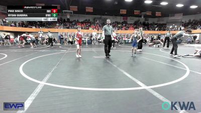 61 lbs Consi Of 8 #2 - Pike Sisco, Redskins Wrestling Club vs Rydin Guerra, Newcastle Youth Wrestling