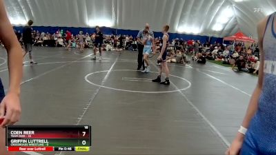 105 lbs Round 4 (8 Team) - Cooper Breslin, Team Ohio vs Liam Skinner, Crossroads Wrestling