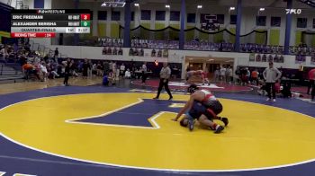 197 lbs Quarterfinal - Eric Freeman, Rutgers-Unattached vs Alexander Berisha, WVU Unattached