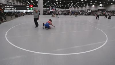 132 lbs Cons. Rd Of 64 - Henry Bell, South Dakota vs Garrett Bills, Powerhouse Wrestling Club