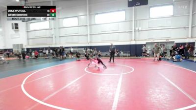 60 lbs Semifinal - Luke Worall, VA vs Gavin Sowers, OH