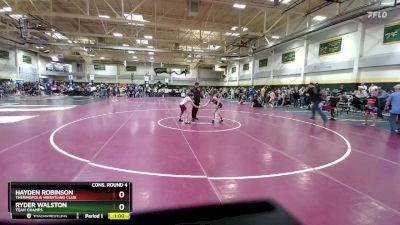 70 lbs Cons. Round 4 - Hayden Robinson, Thermopolis Wrestling Club vs Ryder Walston, Team Champs