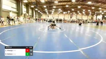 160 lbs Prelims - Zakariya Khwaja, Empire Wrestling Academy HS vs Brandon Batson, Ohio Lightning