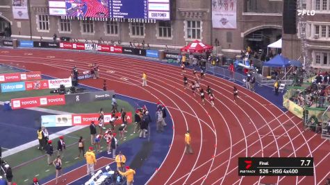 High School Girls' 4x400m Relay, Prelims 18