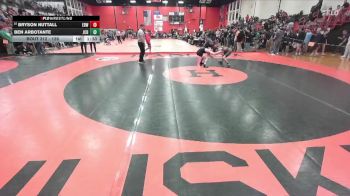 126 lbs Cons. Round 1 - Ben Arbotante, Algonquin (JACOBS) vs Bryson Nuttall, EDWARDVILLE (HS)