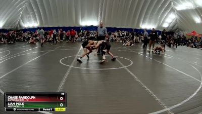 96 lbs Round 2 (8 Team) - Liam Polk, Westshore vs Chase Randolph, Dayton Bandits