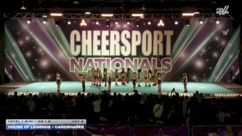 House of Legends - CARDSHARKS [2026 L1 Mini - D2 - B Day 2] 2026 CHEERSPORT National All Star Cheerleading Championship