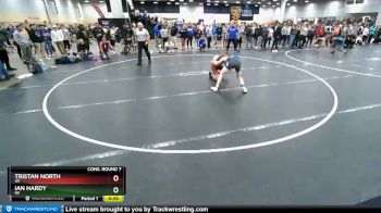 120 lbs Cons. Round 7 - Ian Hardy, NE vs Tristan North, WI