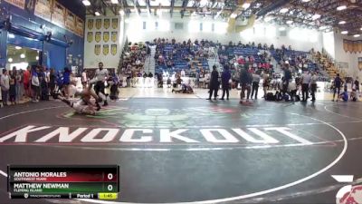 113 Blue Round 5 - Matthew Newman, Fleming Island vs Antonio Morales, Southwest Miami