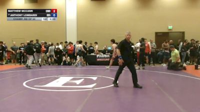 165 lbs Champ. Rd Of 64 - Matthew McCann, Edge Wrestling vs Anthony Lombardi, Iron Faith