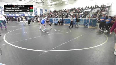 170 lbs Semifinal - Katherine Herrera, La Habra vs Aaliah Enriquez, John Glenn