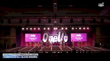 CheerVille MJ - Black Widows [2026 L1 Youth - Small - A Day 1] 2026 One Up Grand Nationals