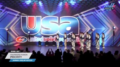 Footnotes Fusion - Priority [2023 Open Hip Hop Elite Day 1] 2023 USA All Star Super Nationals