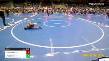 84 lbs Consi Of 16 #2 - Conner Chancellor, Salina vs Isaiah McDaniel, MarcAurele Youth