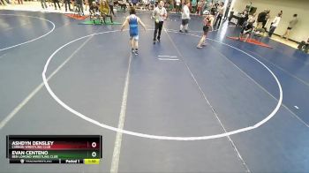 106 lbs Round 4 - Ashdyn Densley, Carbon Wrestling Club vs Evan Centeno, Ben Lomond Wrestling Club