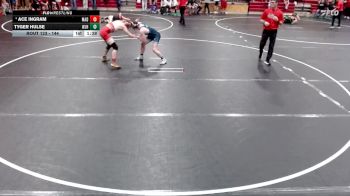 144 lbs Champ. Round 2 - Tyger Hulse, West Jefferson vs Ace Ingram, Madison